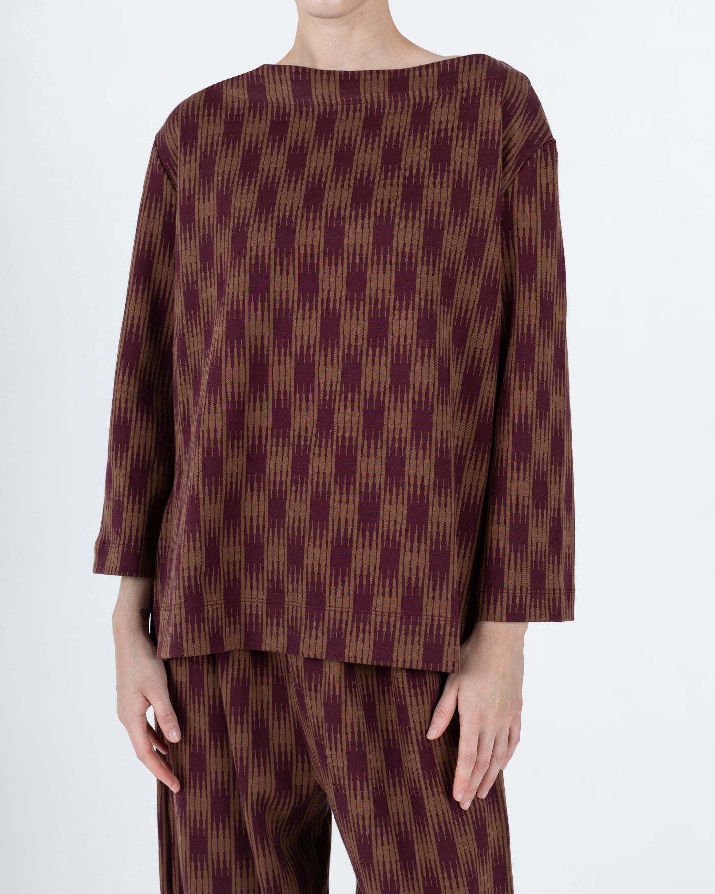 Banks Shirt, Ombre Checks Jersey