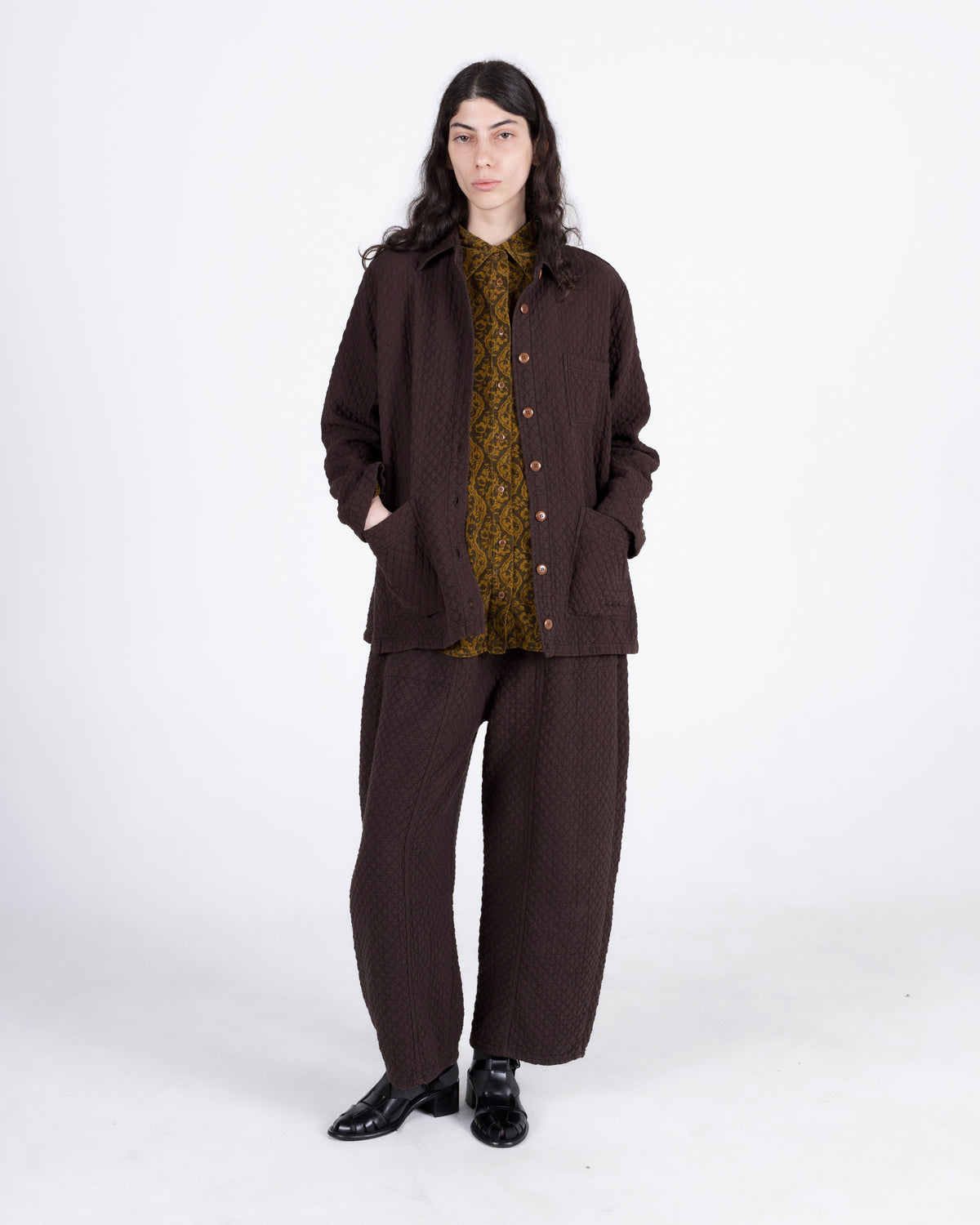 Quilted Abe Pant, Earth