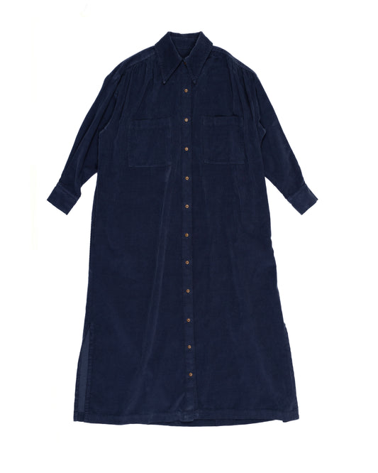Talia Maxi Dress, Navy Cord