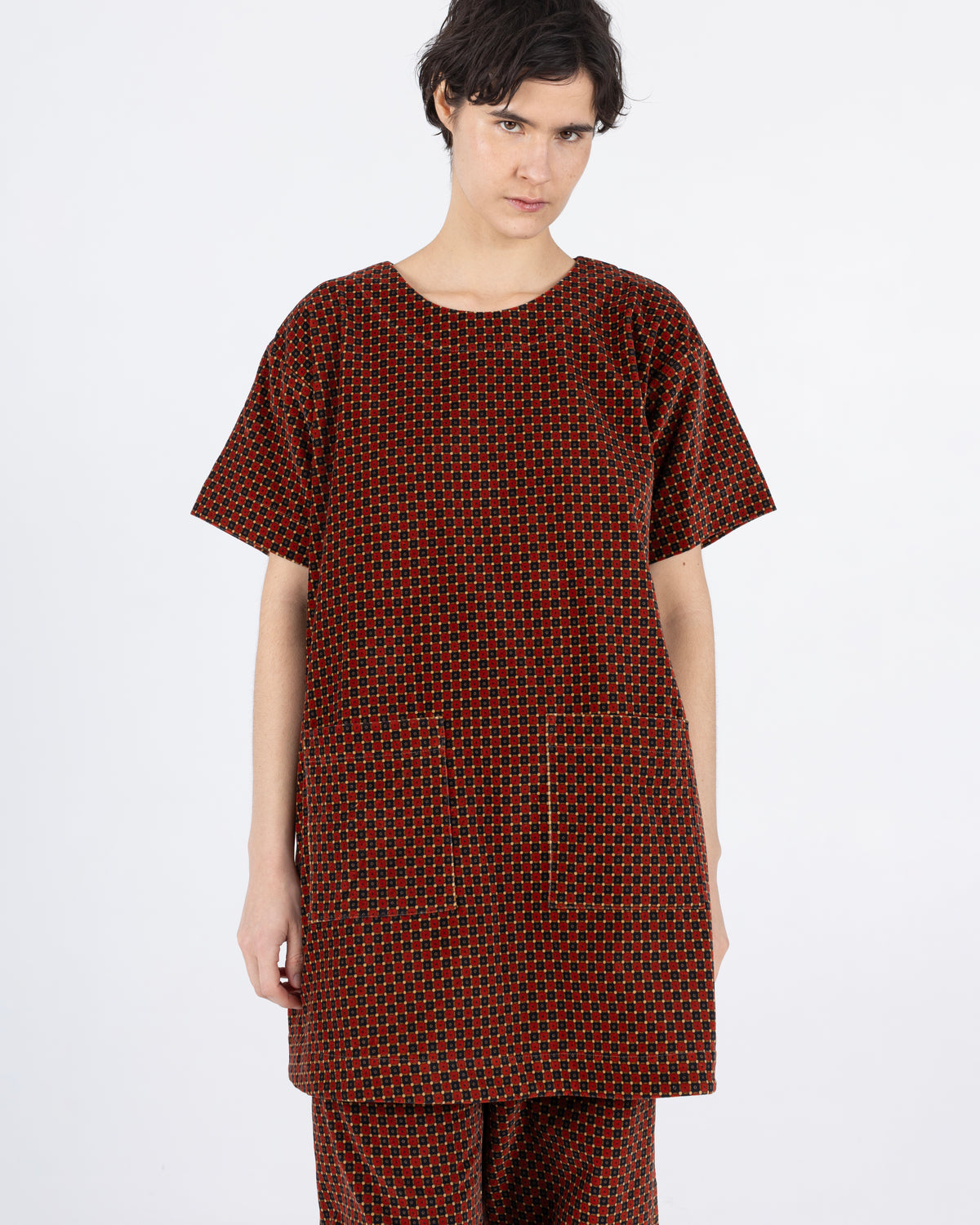 Ulla Dress, Foulard Velvet