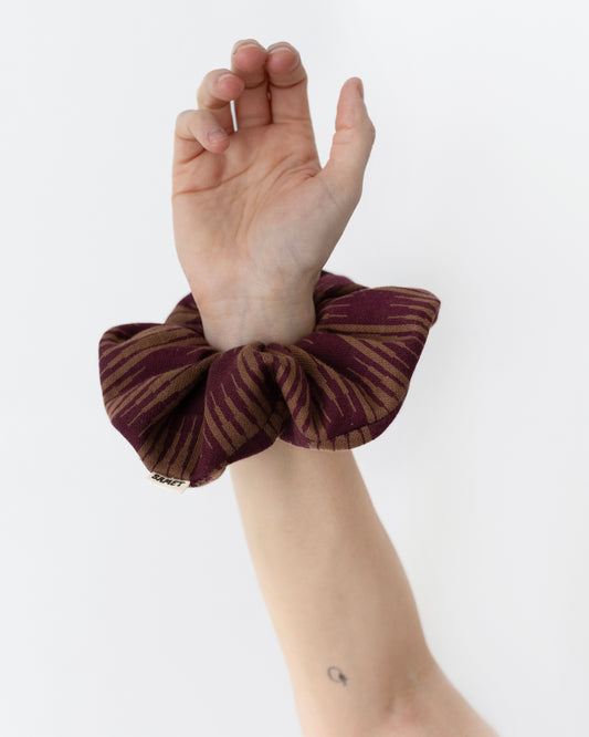 Scrunchie, Ombre Checks Jersey