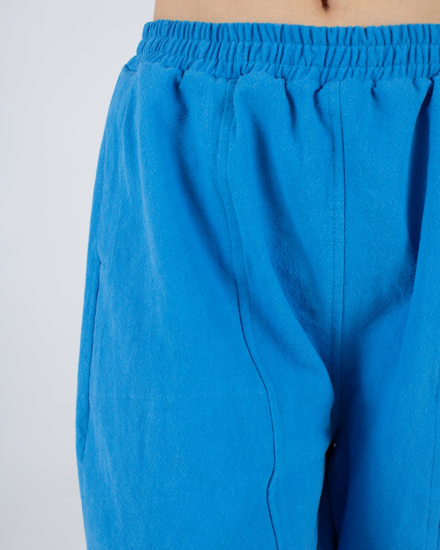 Abe Pant, Blazzberry Cotton-Linen Deadstock