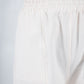 Abe Pant, Cream Cotton-Linen Deadstock