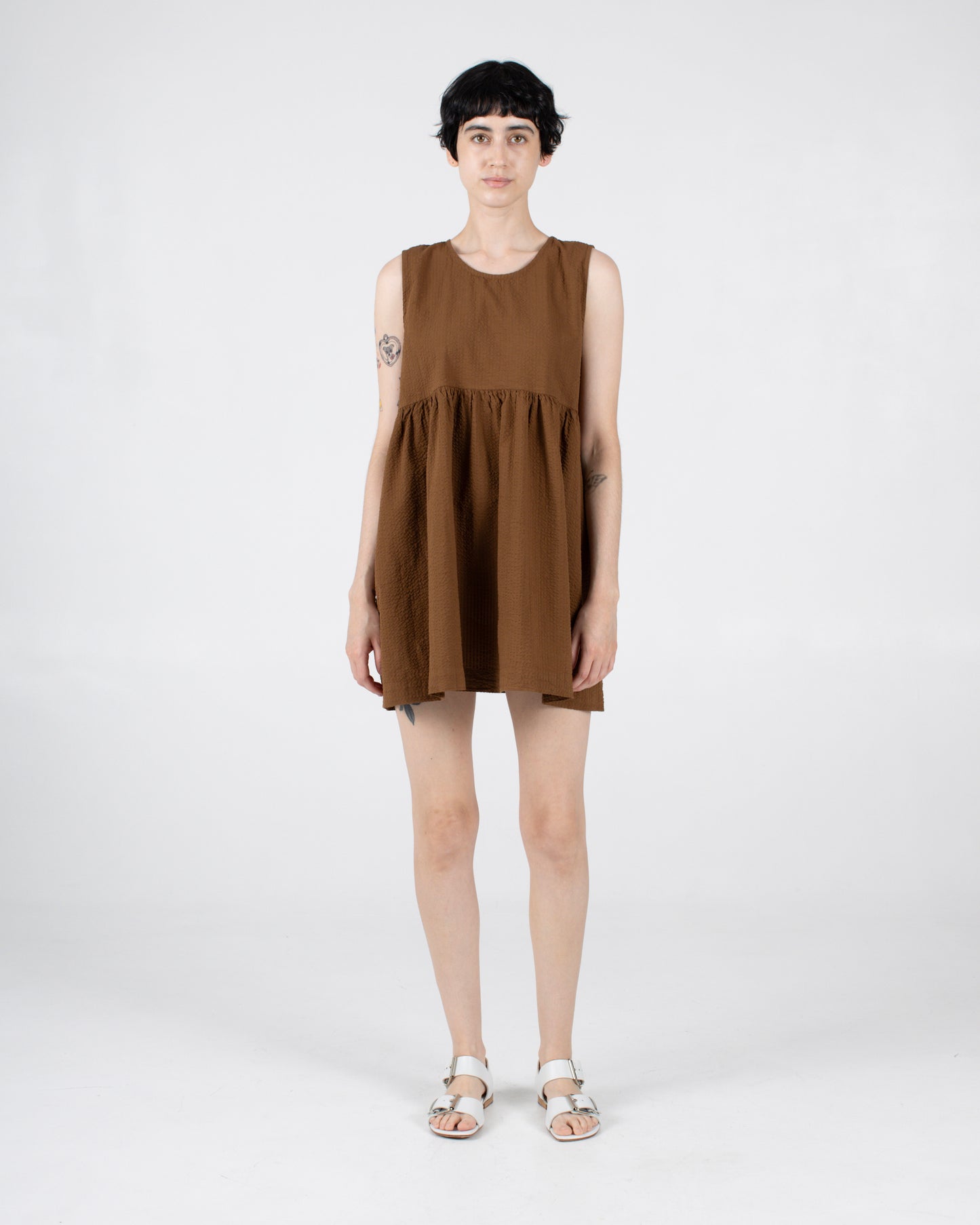 Andre Dress, Dachshund Seersucker