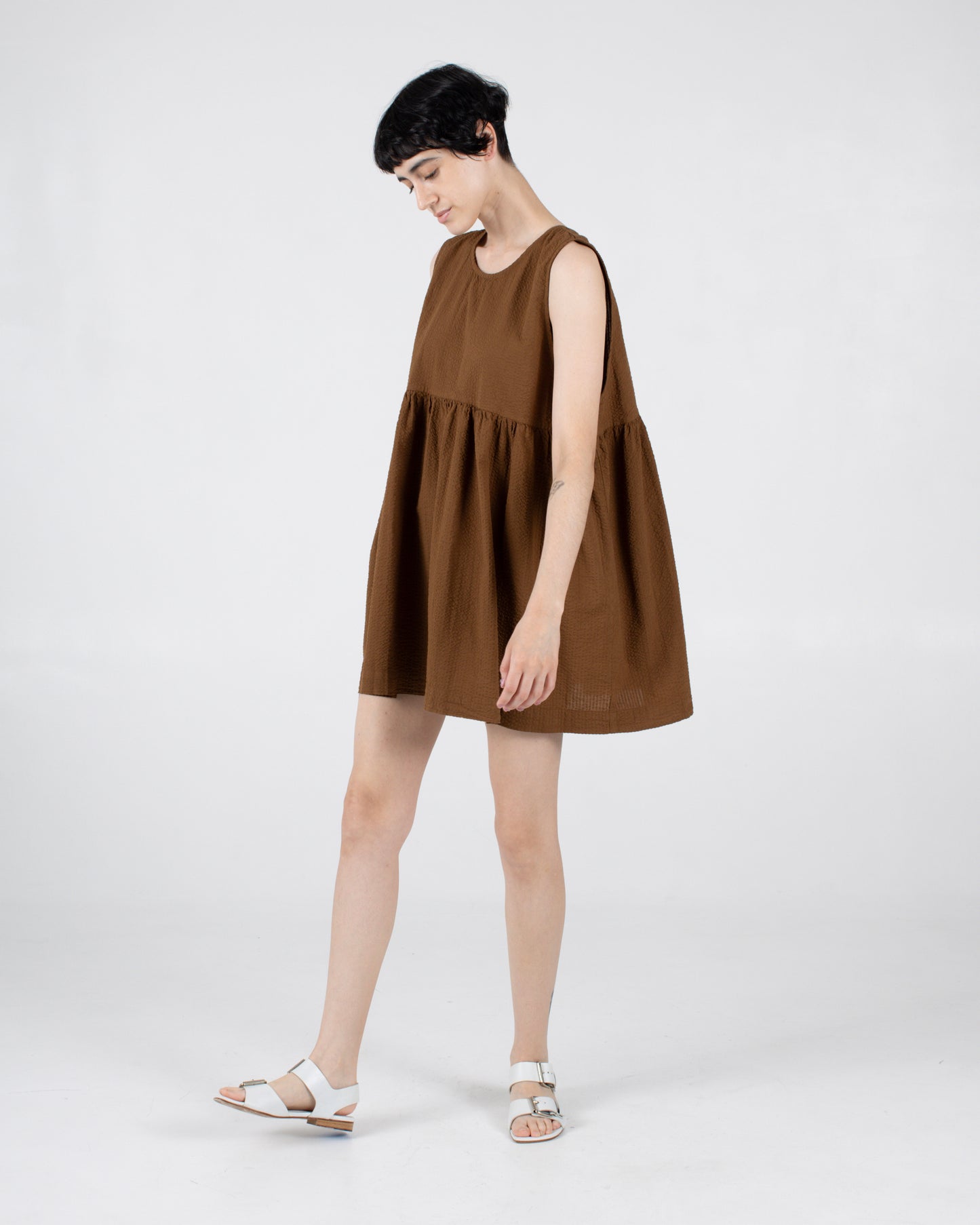 Andre Dress, Dachshund Seersucker