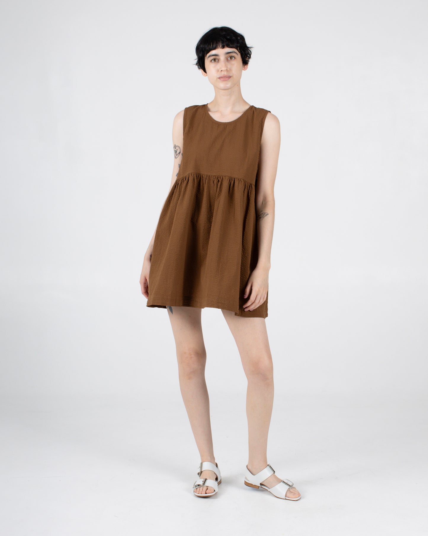 Andre Dress, Dachshund Seersucker