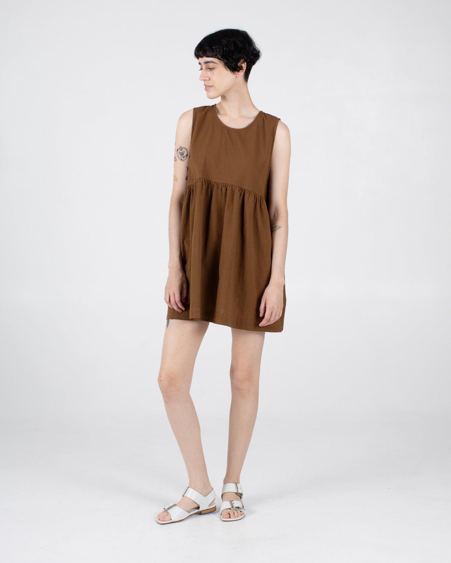 Andre Dress, Dachshund Seersucker