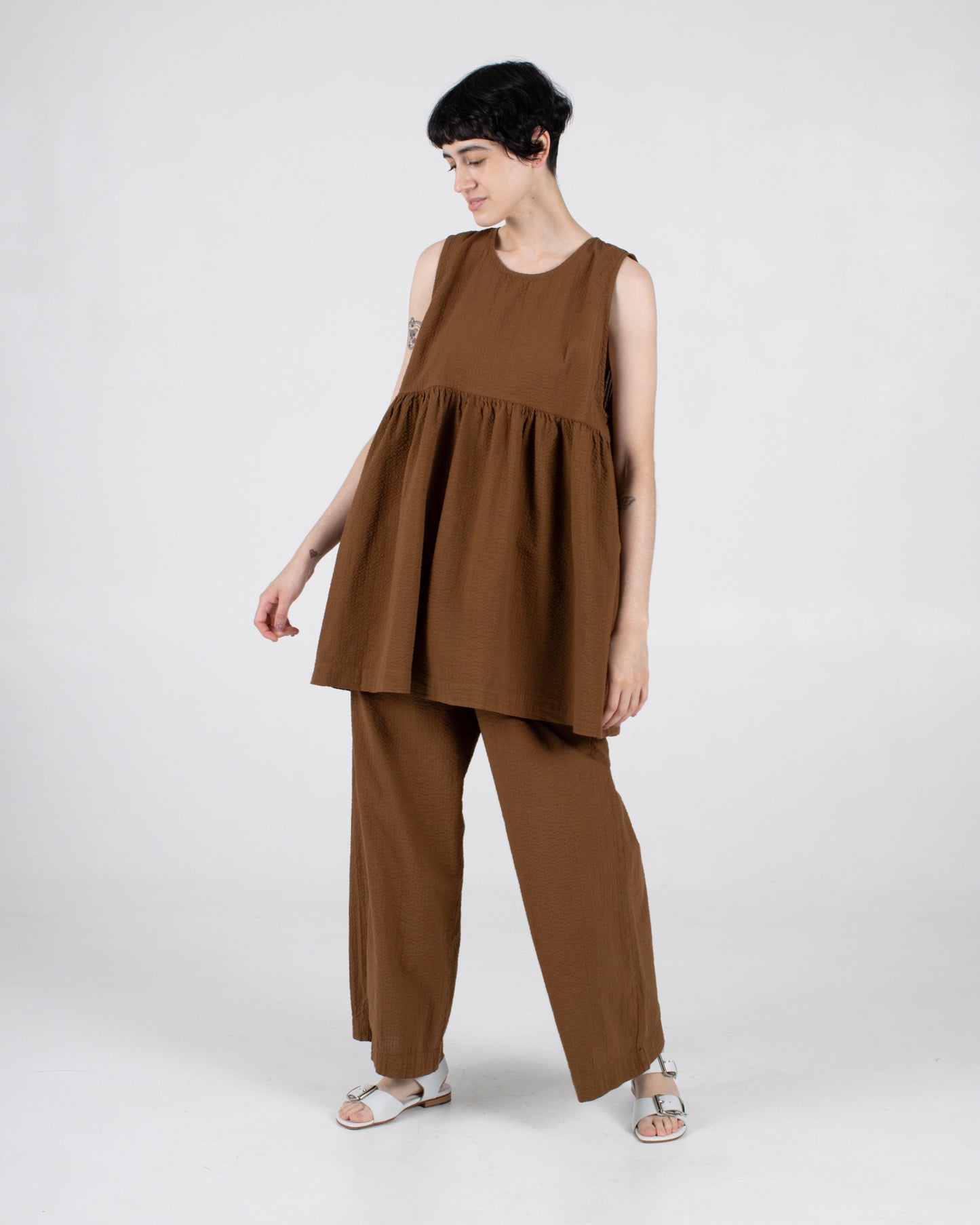 Andre Dress, Dachshund Seersucker