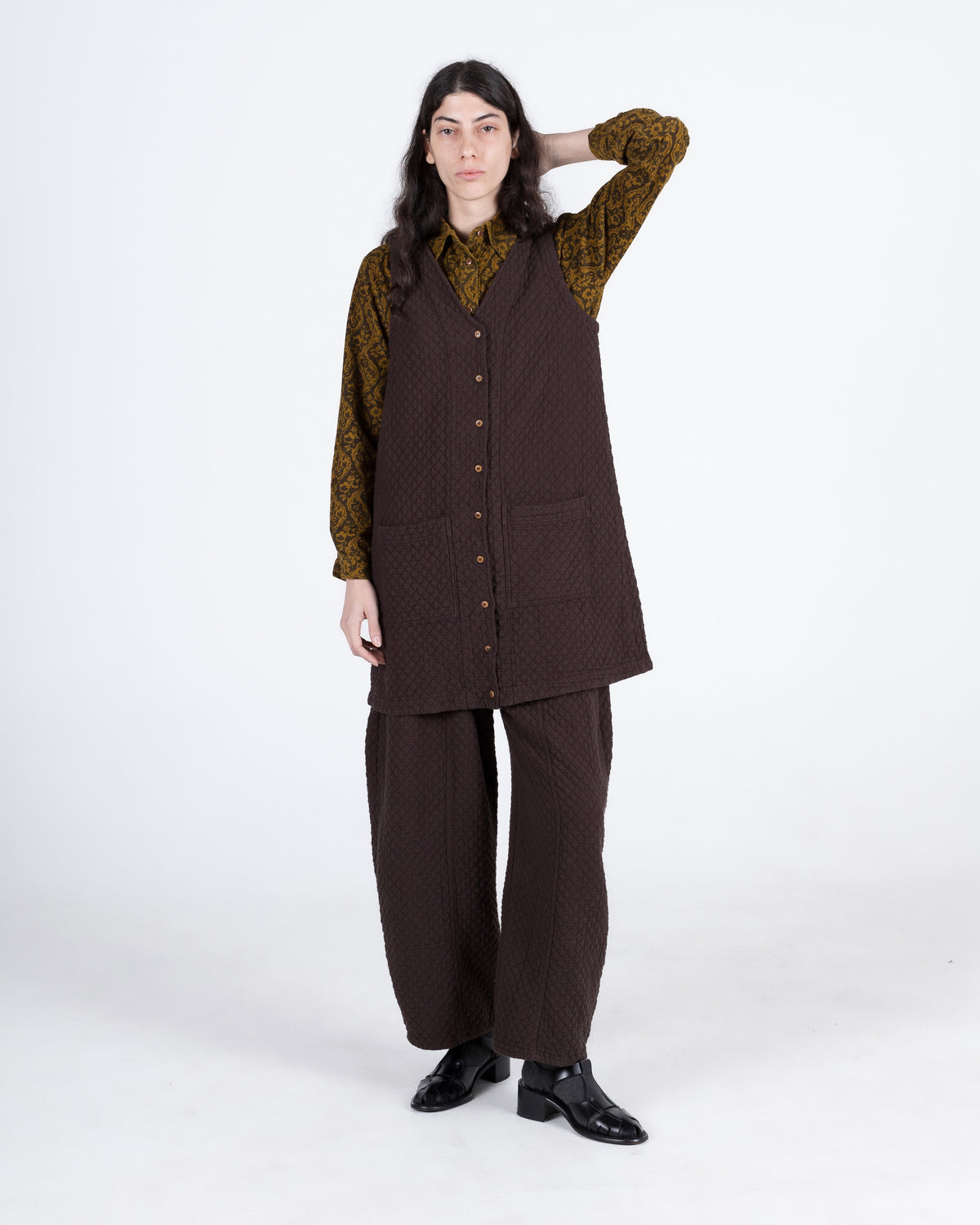 Quilted Abe Pant, Earth