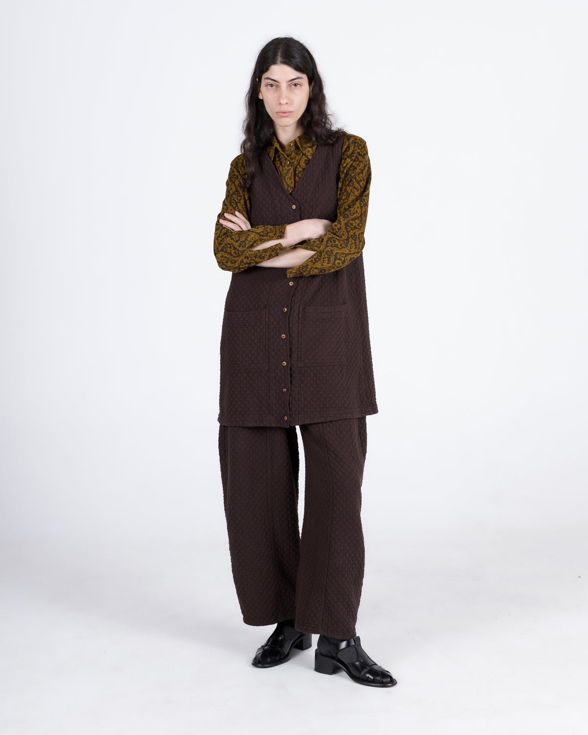 Quilted Abe Pant, Earth