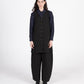 Quilted Abe Pant, Washed Black