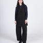 Quilted Abe Pant, Washed Black