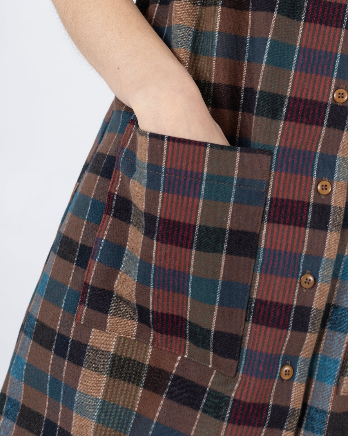 Audrey Dress, Blanket Plaid
