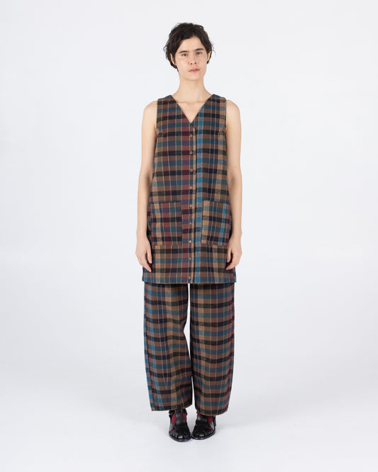 Audrey Dress, Blanket Plaid