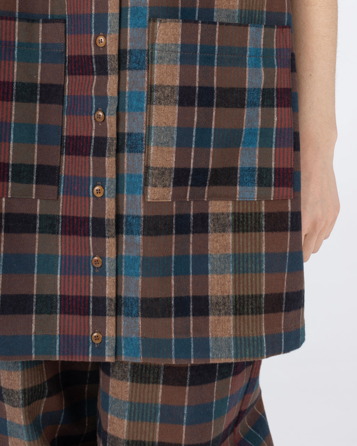 Audrey Dress, Blanket Plaid