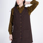 Quilted Audrey Dress, Earth