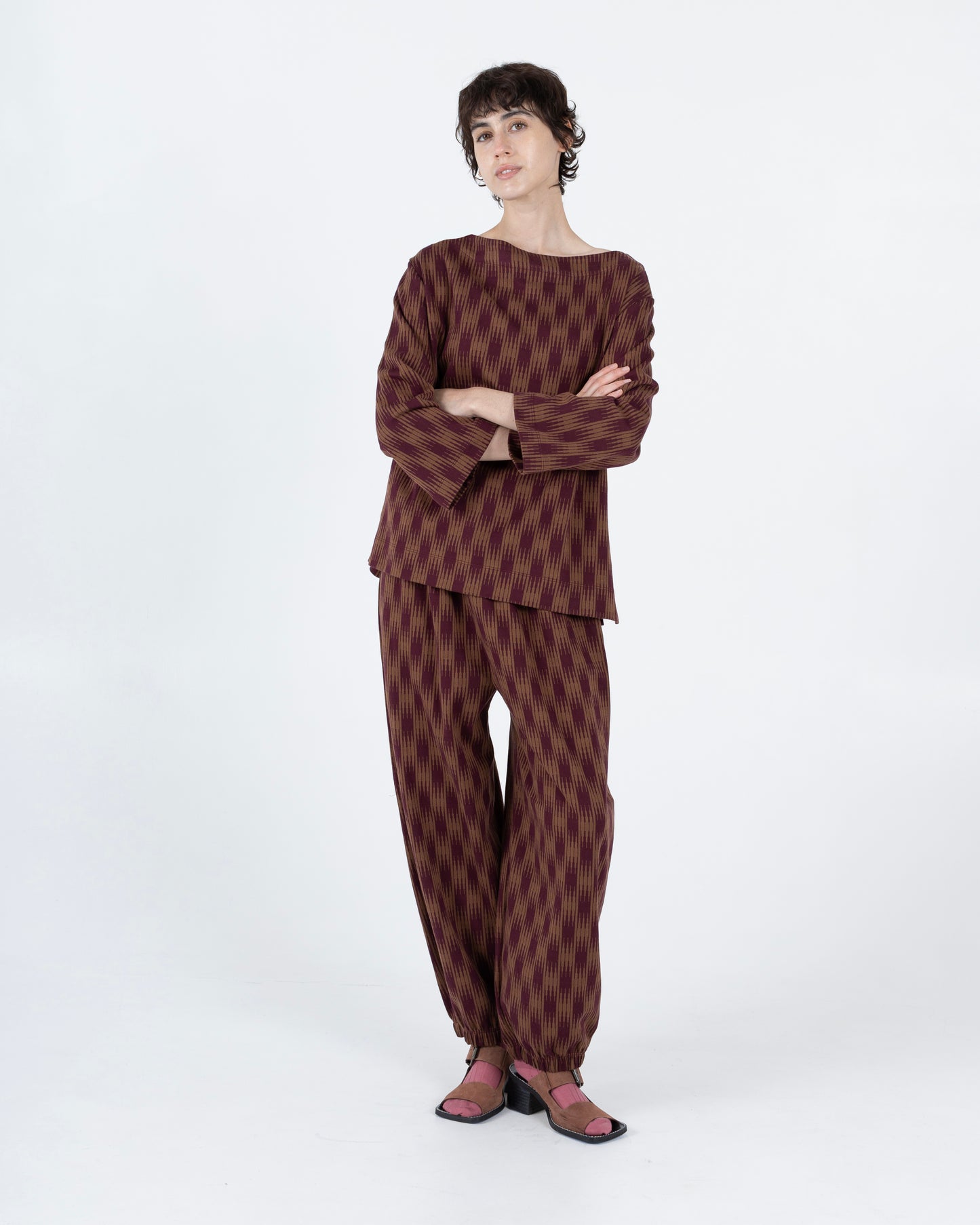 Banks Shirt, Ombre Checks Jersey