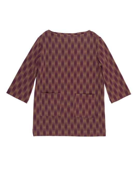Bram Dress, Ombre Checks Interlock, SAMPLE