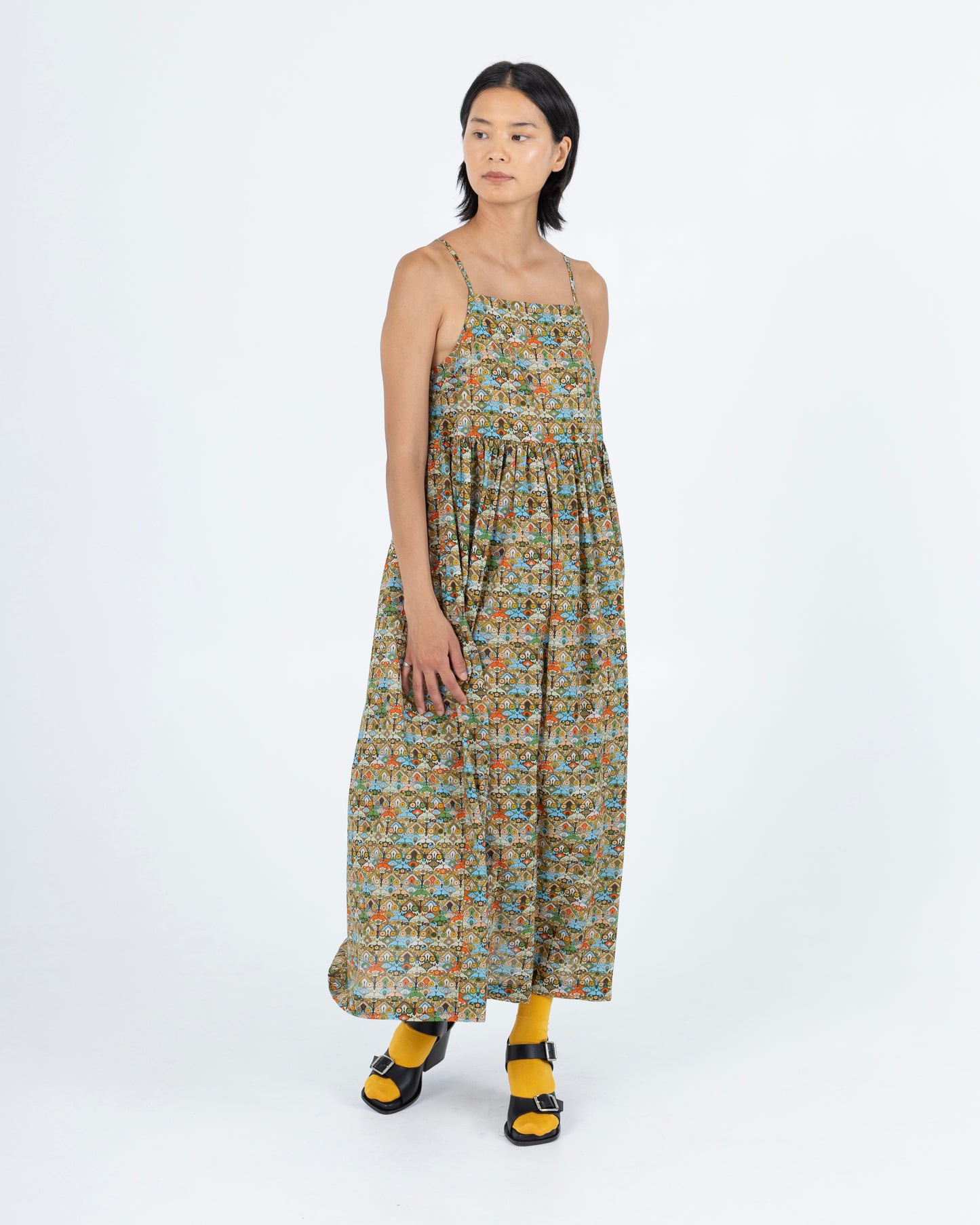 Clara Dress, Scroll Pop