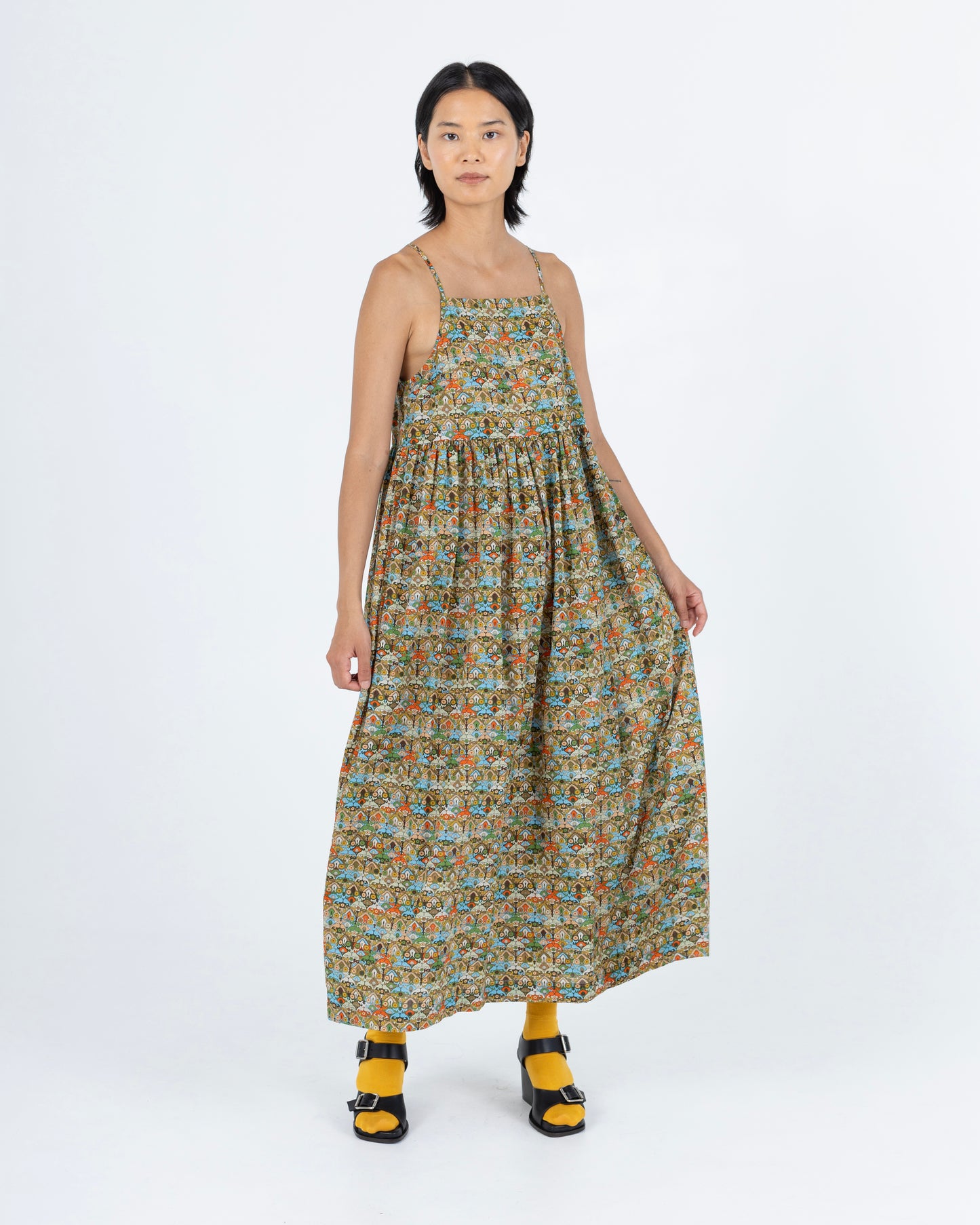 Clara Dress, Scroll Pop
