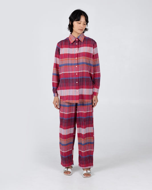 Swan Shirt, Lito Plaid