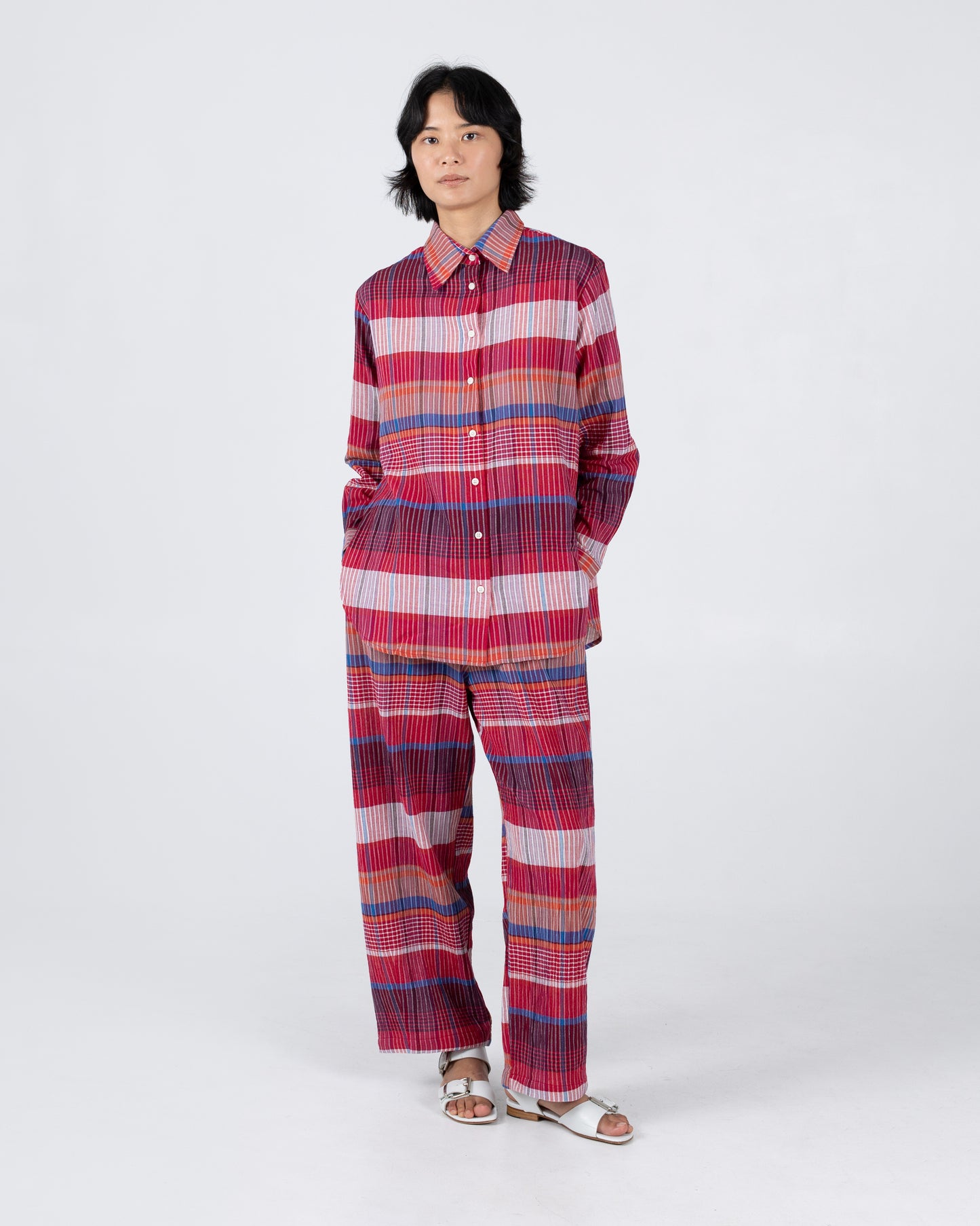 Swan Shirt, Lito Plaid