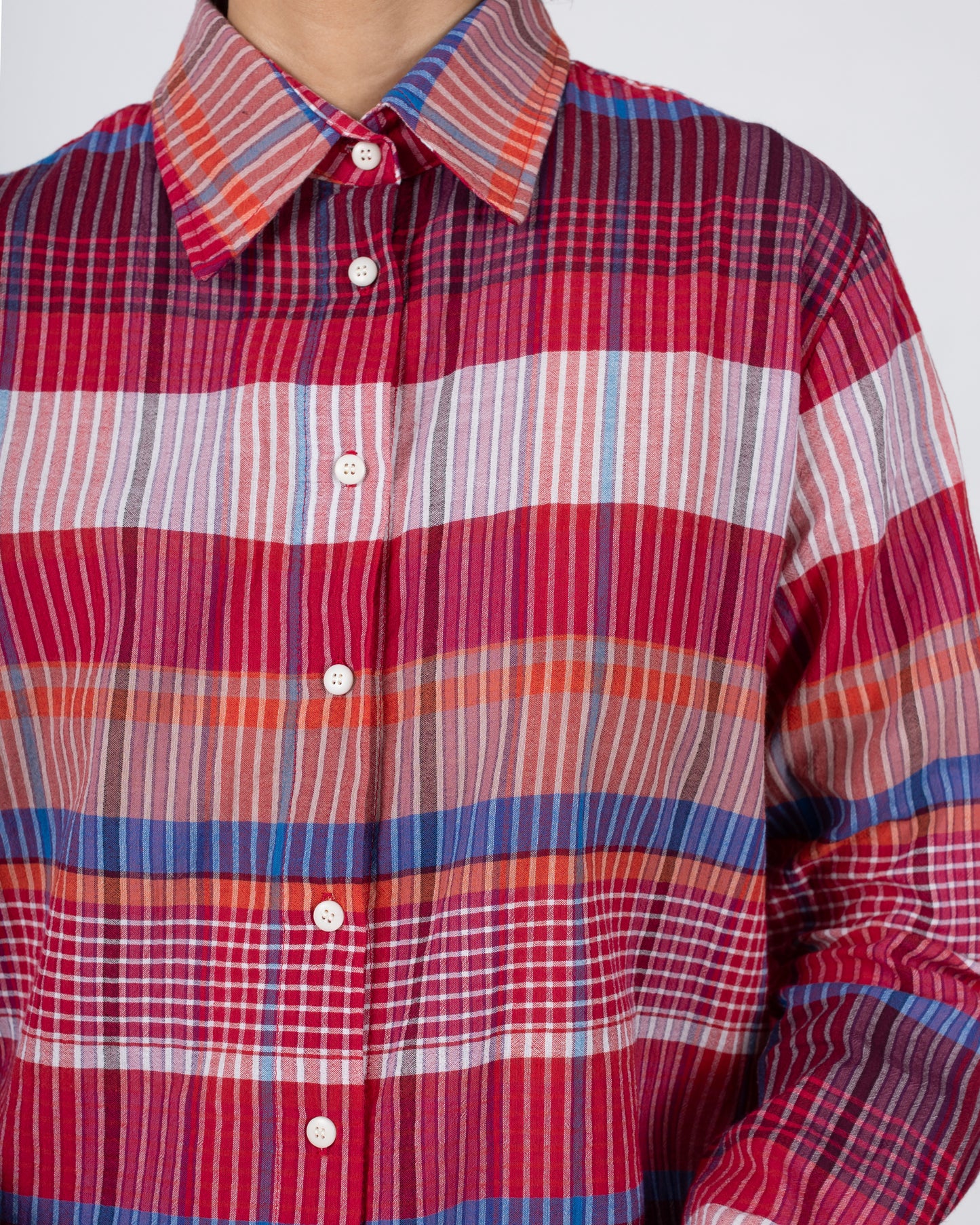 Swan Shirt, Lito Plaid