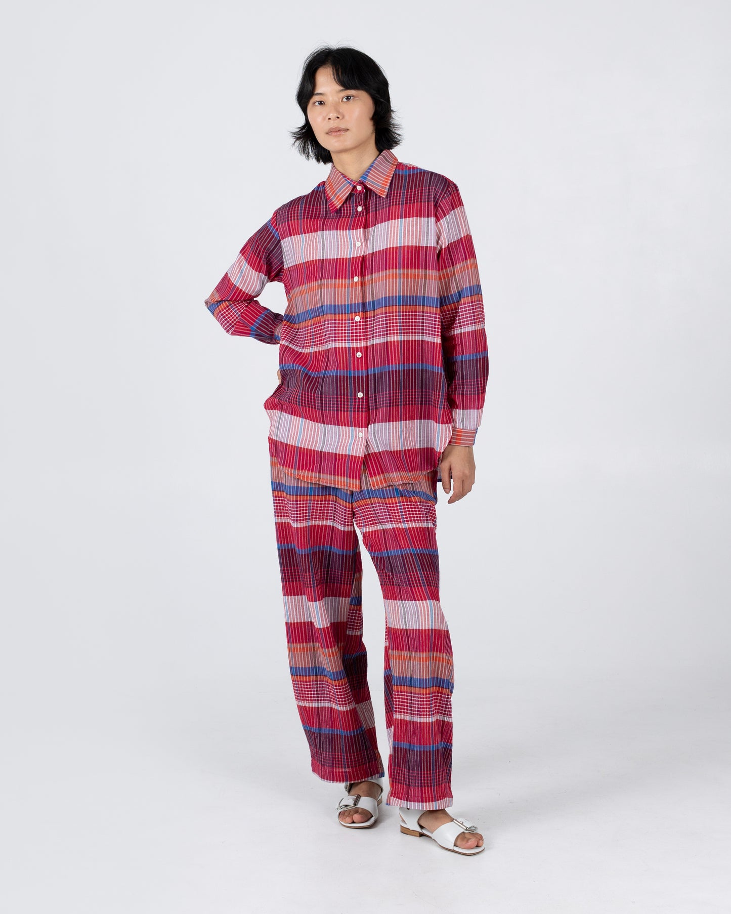 Swan Shirt, Lito Plaid