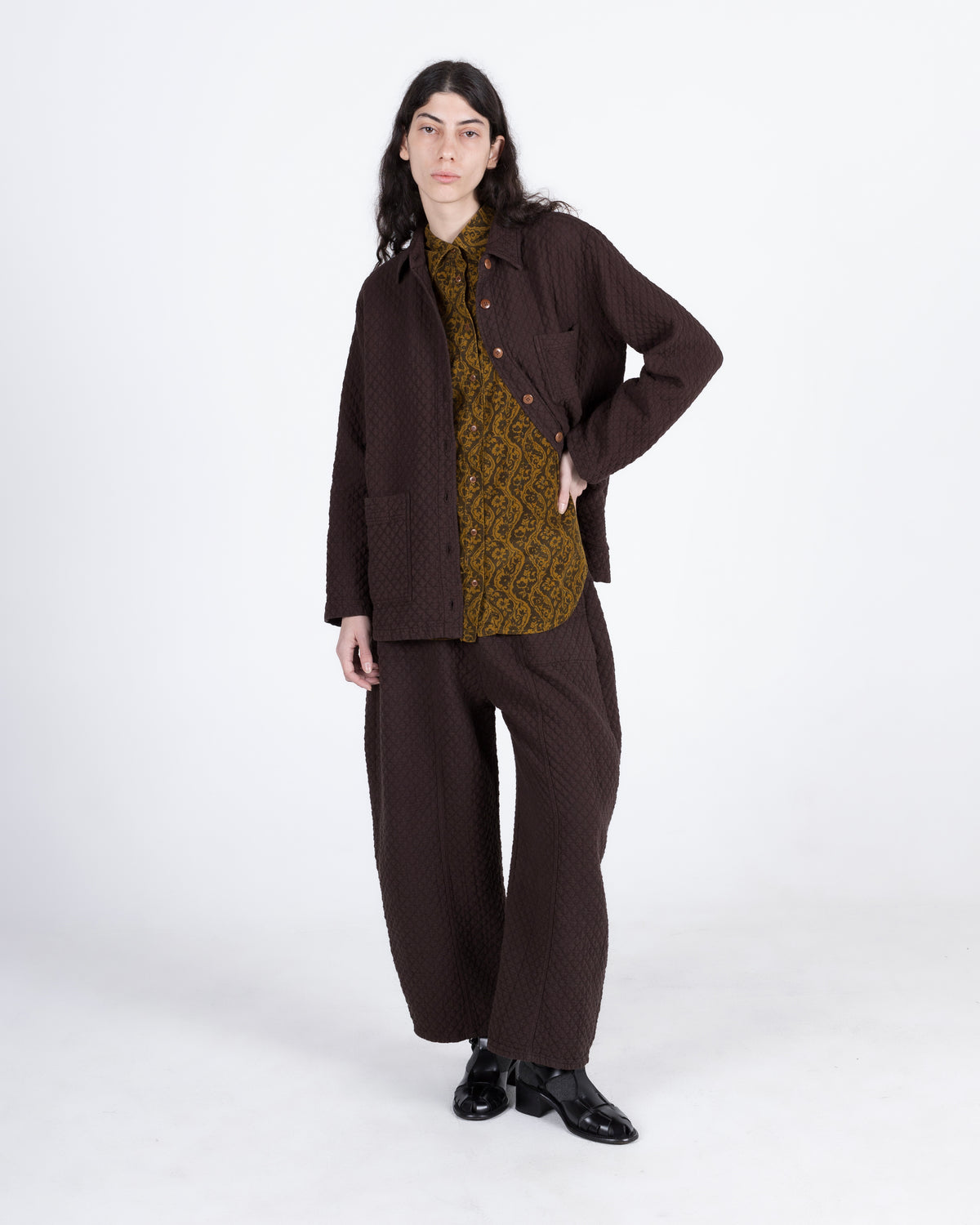 Quilted Abe Pant, Earth