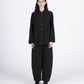 Quilted Melvin Shirt, Washed Black