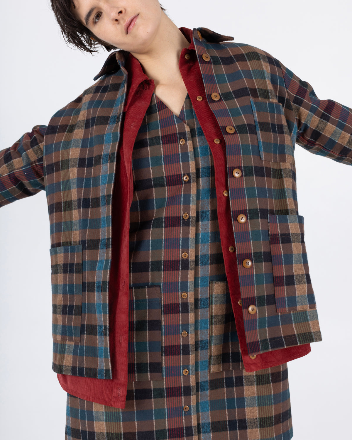 Melvin Shirt, Blanket Plaid