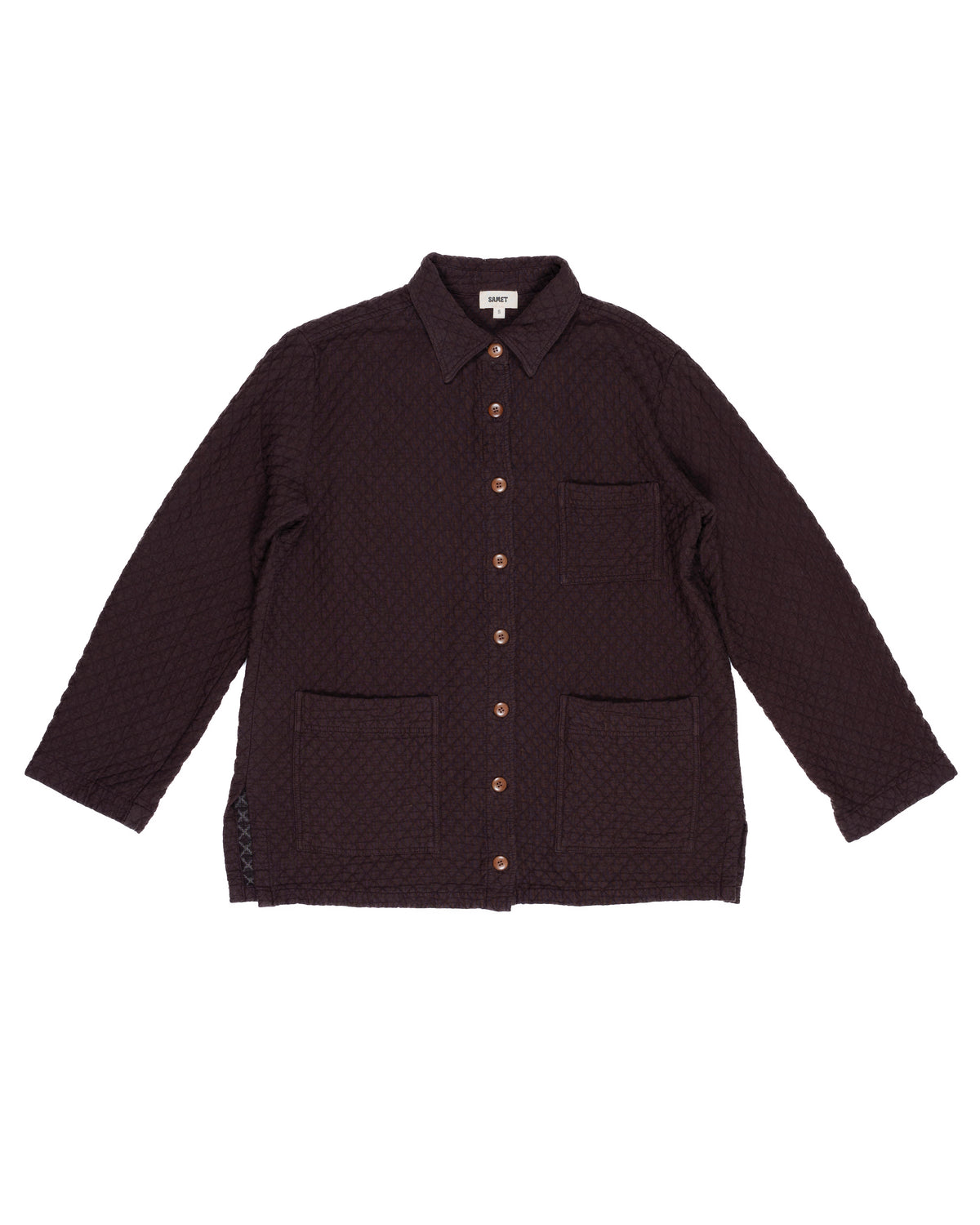 Quilted Melvin Shirt, Earth