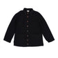 Quilted Melvin Shirt, Washed Black