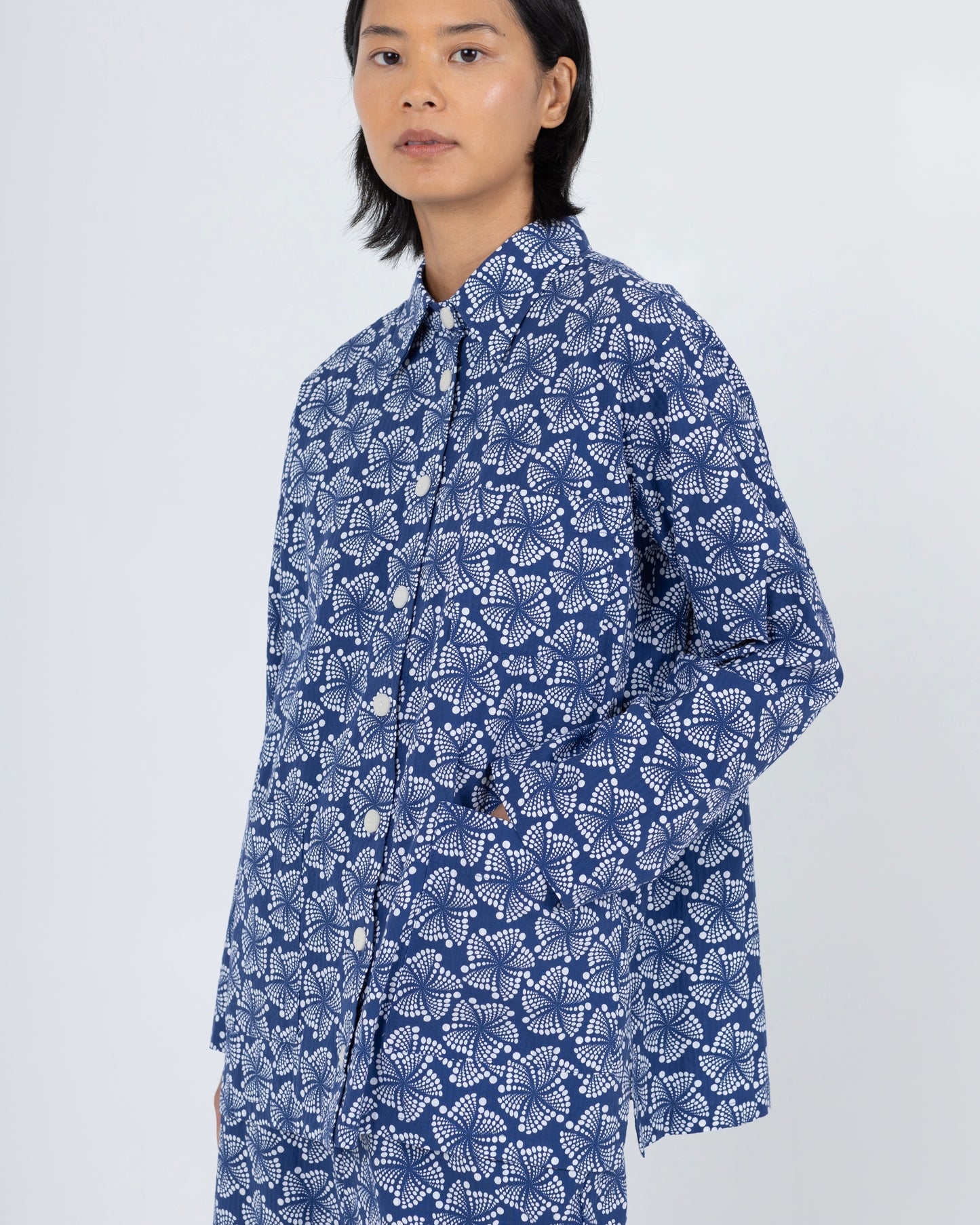 Melvin Shirt, Mandala Seersucker
