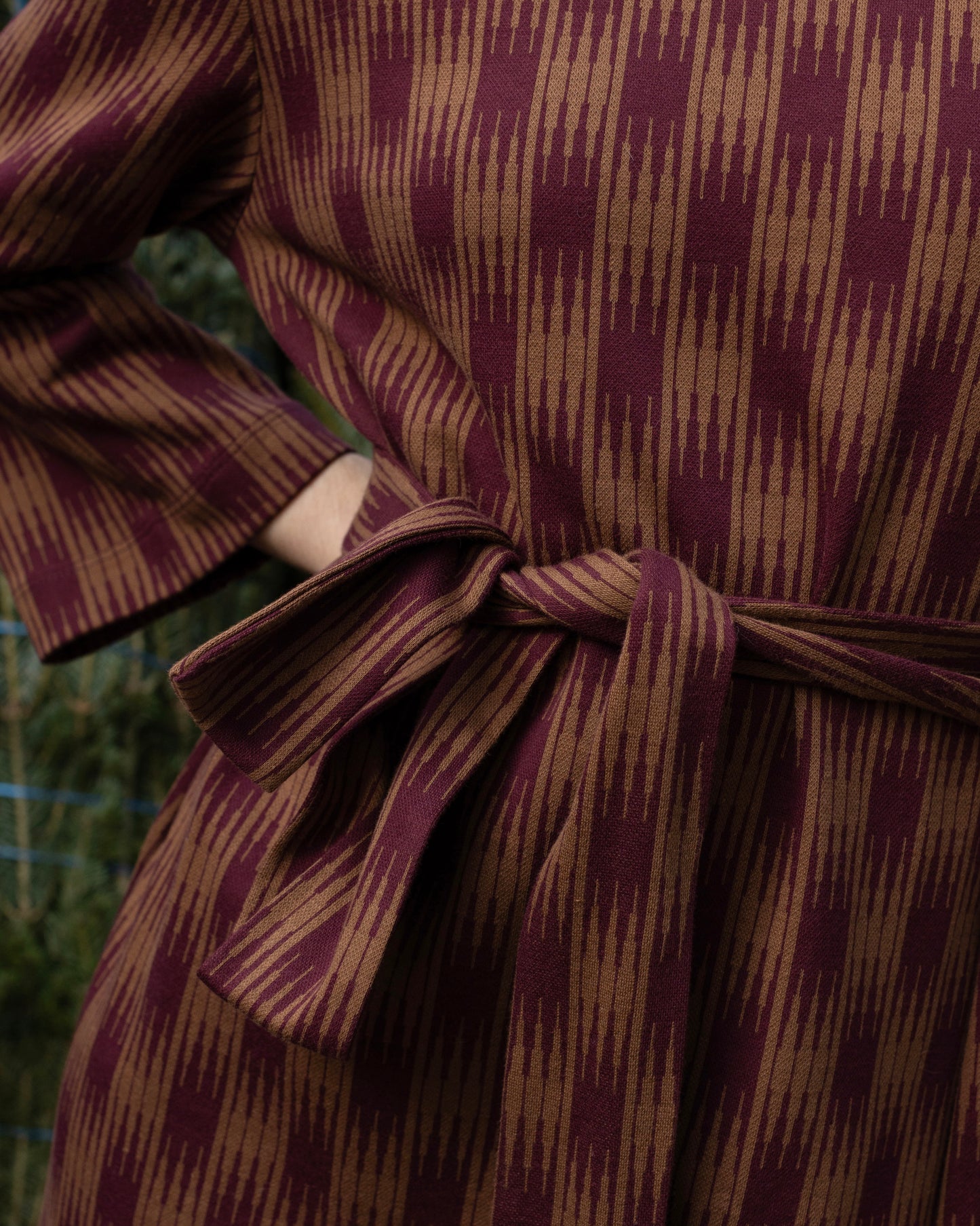 Soliel Dress, Ombre Checks Jersey