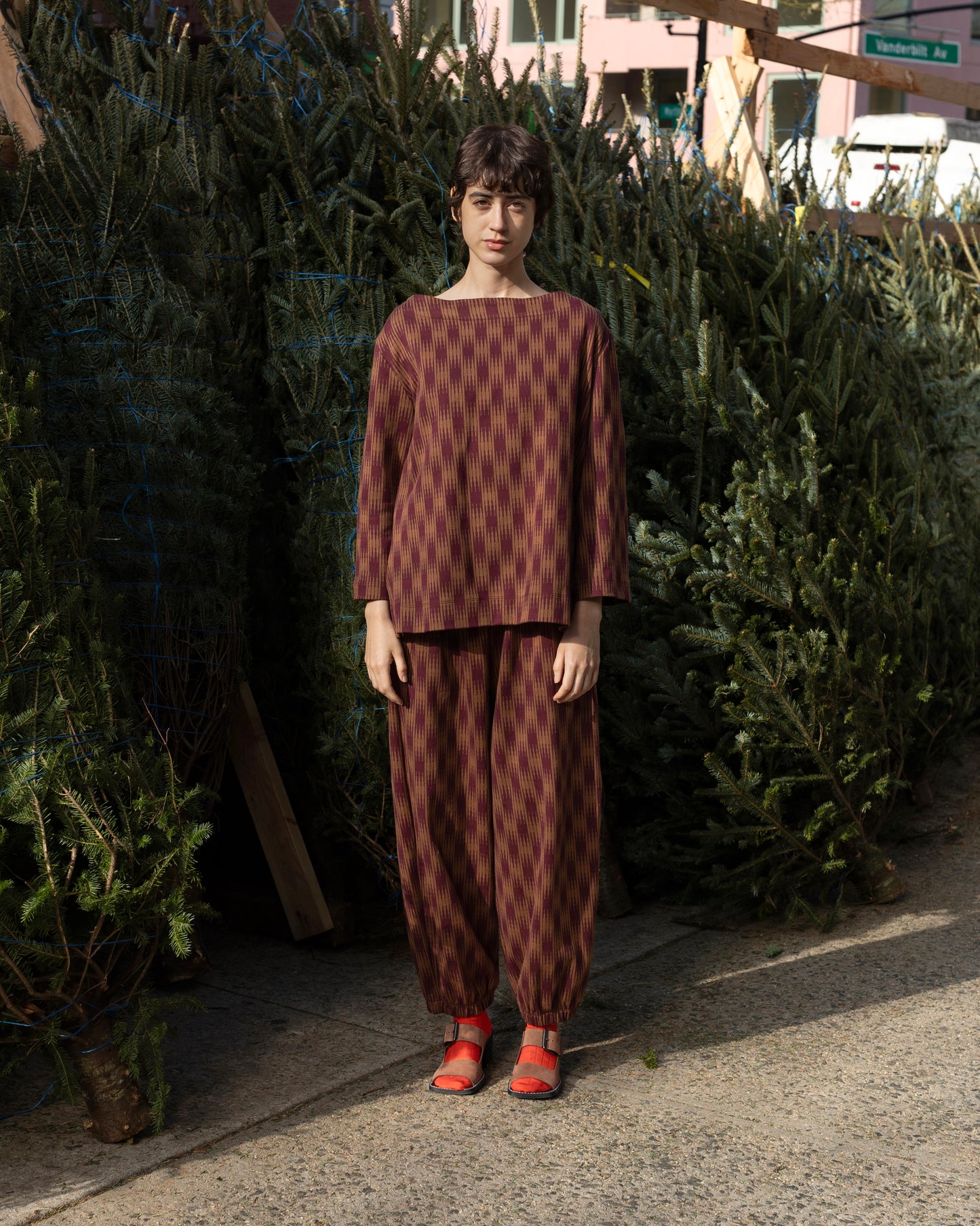 Bruno Pant, Ombre Checks Jersey