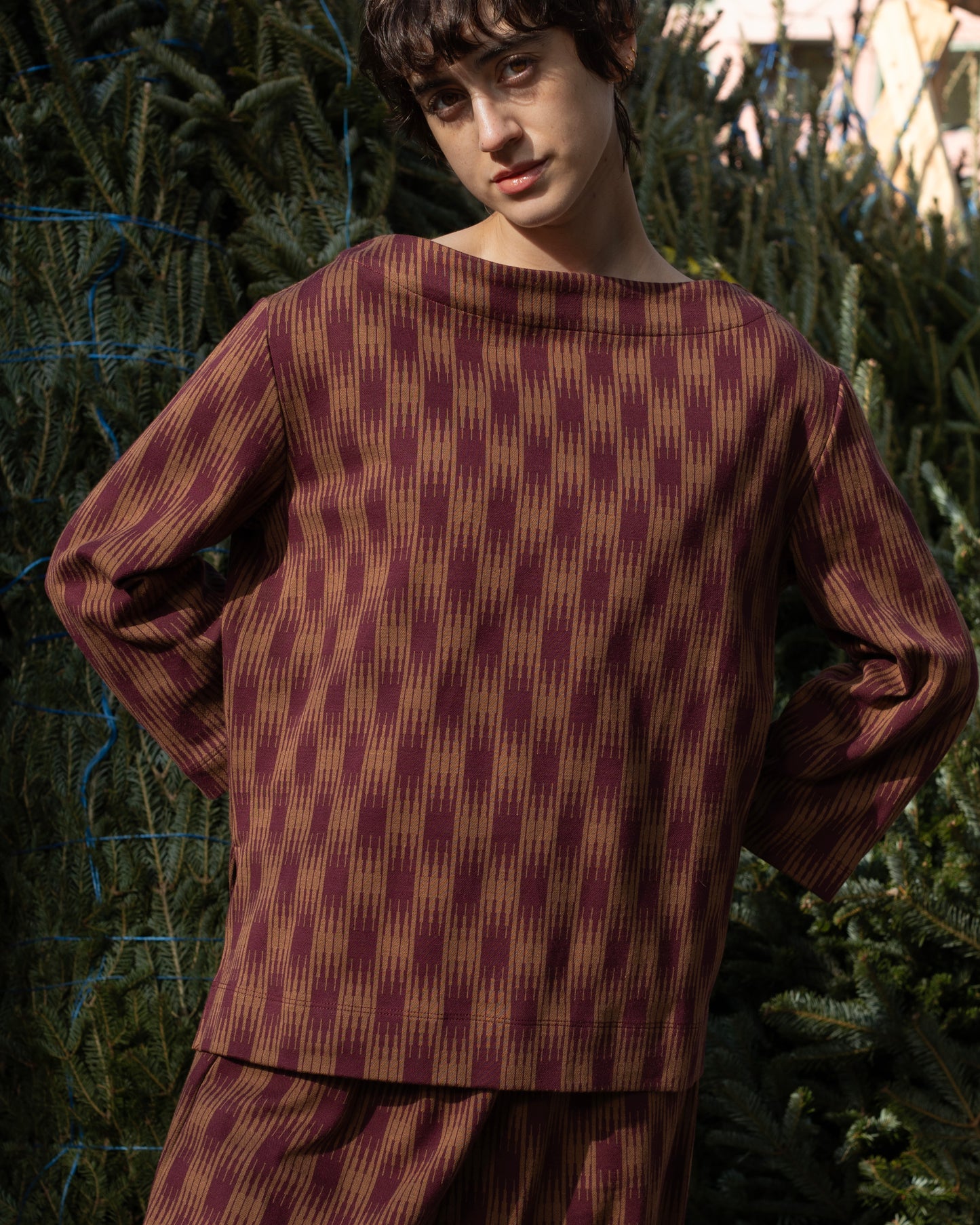 Banks Shirt, Ombre Checks Jersey