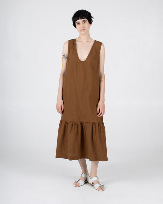 Pook Dress, Dachshund Seersucker