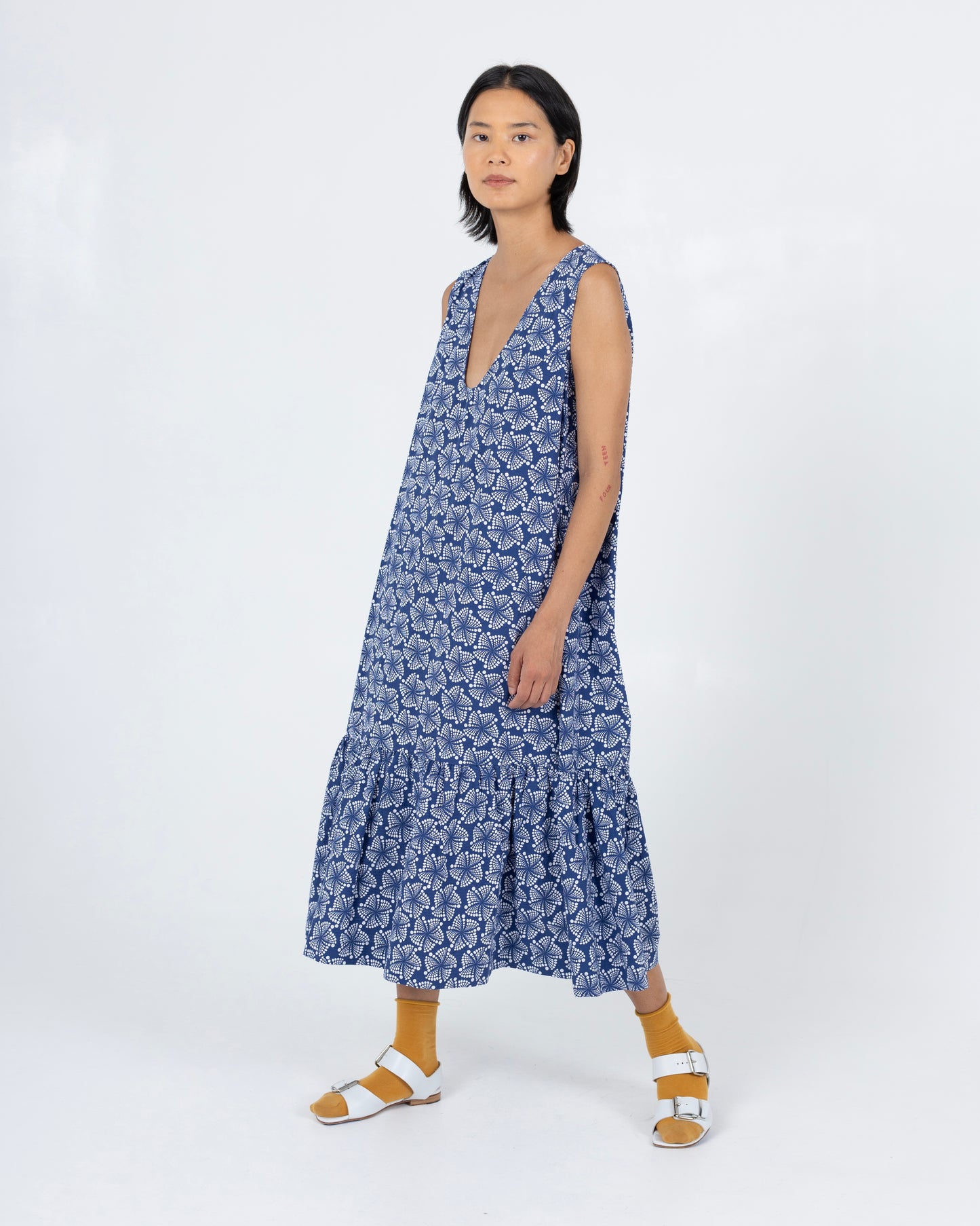 Pook Dress, Mandala Seersucker