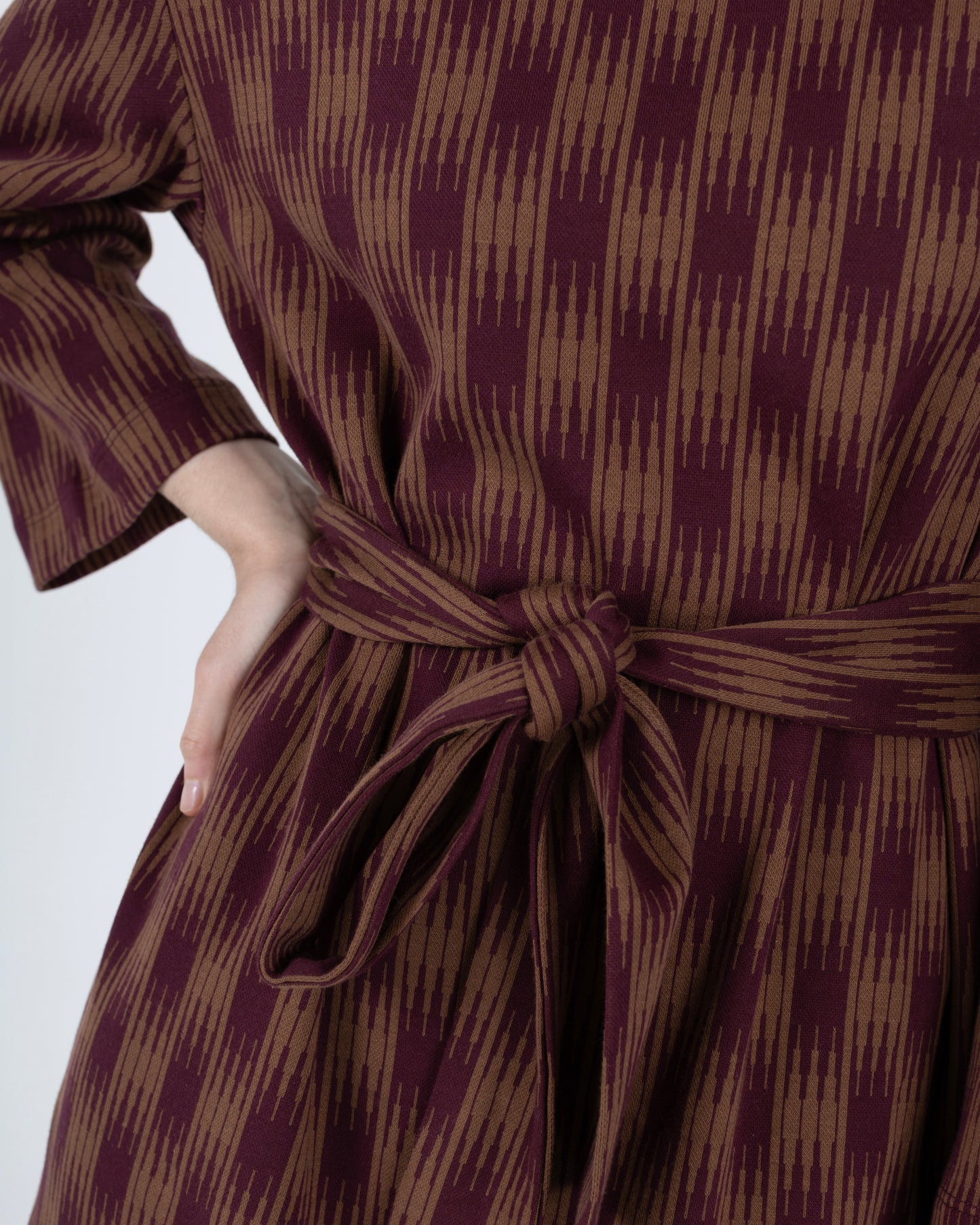 Soliel Dress, Ombre Checks Jersey