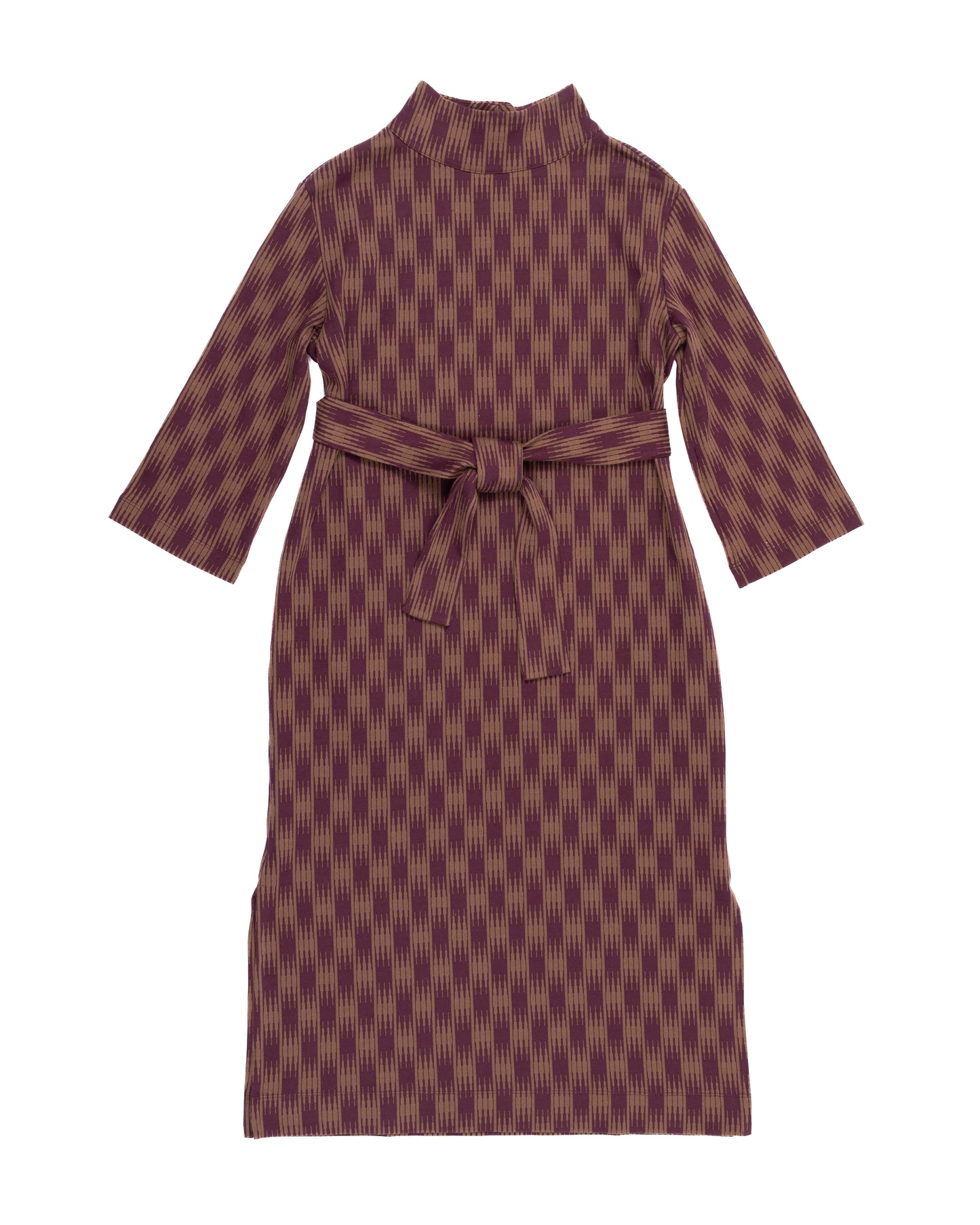 Soliel Dress, Ombre Checks Interlock, SAMPLE