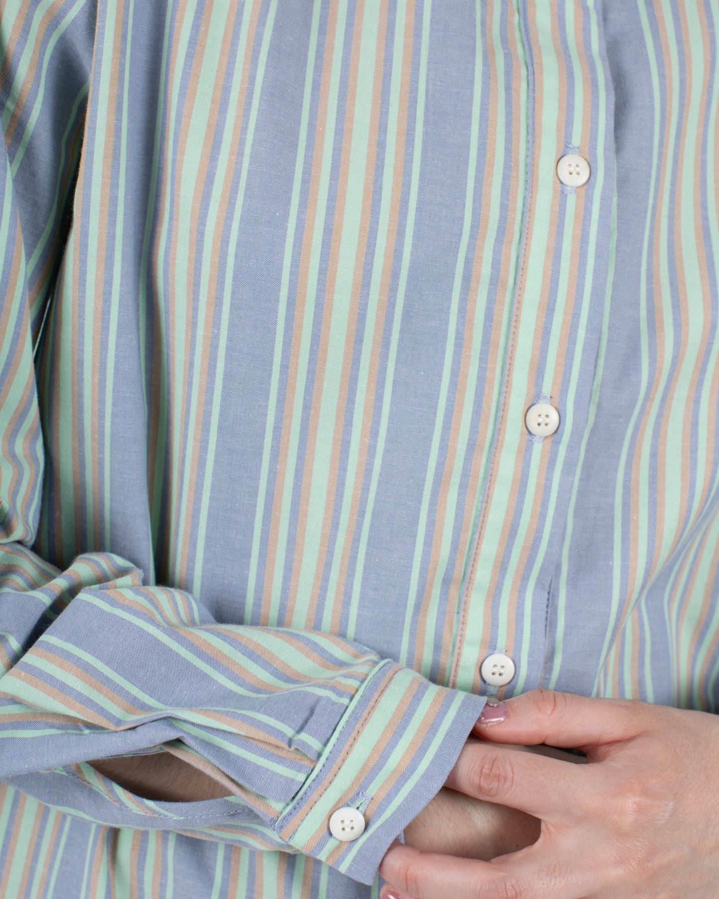 Swan Shirt, Crouton Stripe