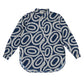 Swan Shirt, Doilies Print