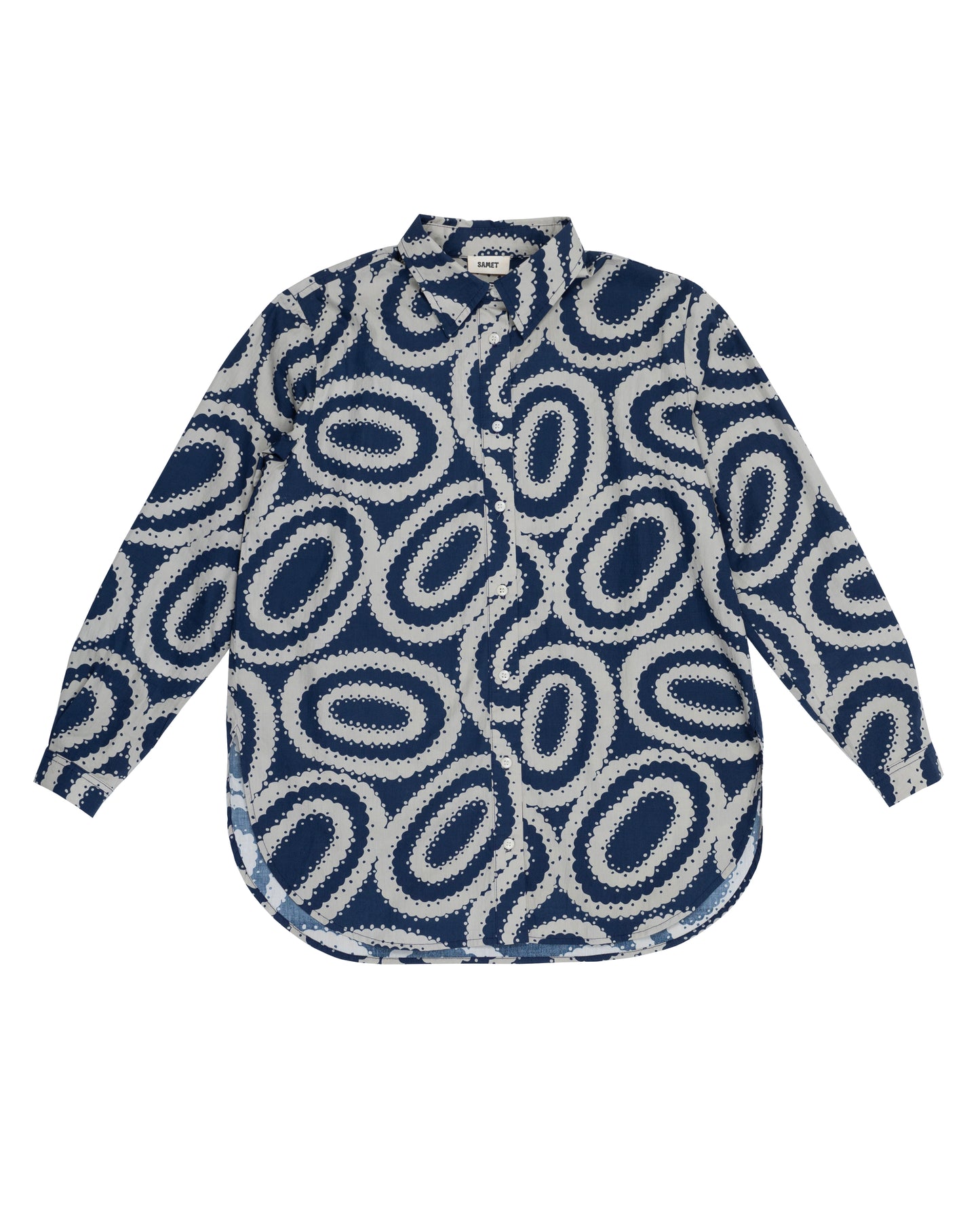 Swan Shirt, Doilies Print