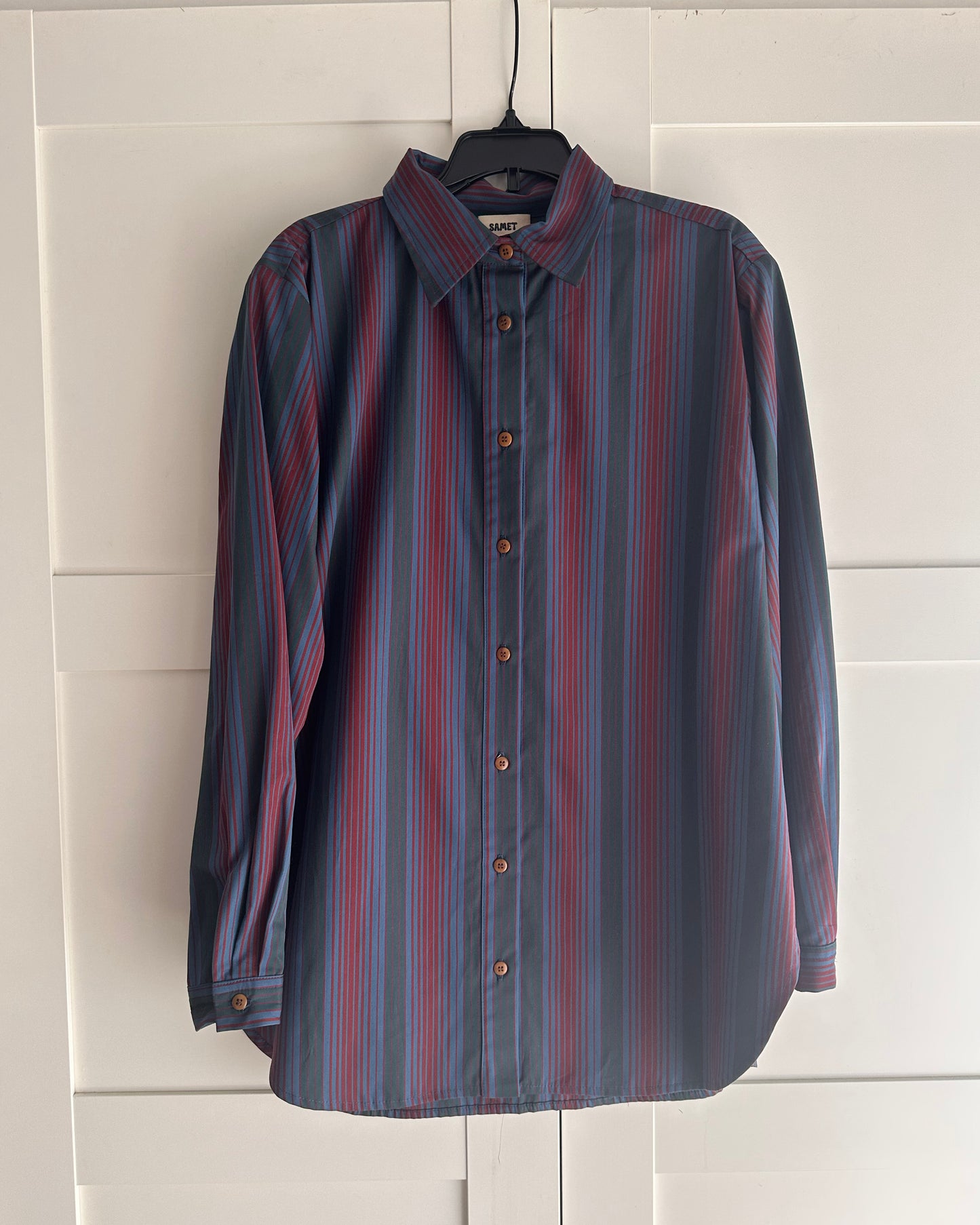 Swan Shirt, Ombre Stripes, SAMPLE