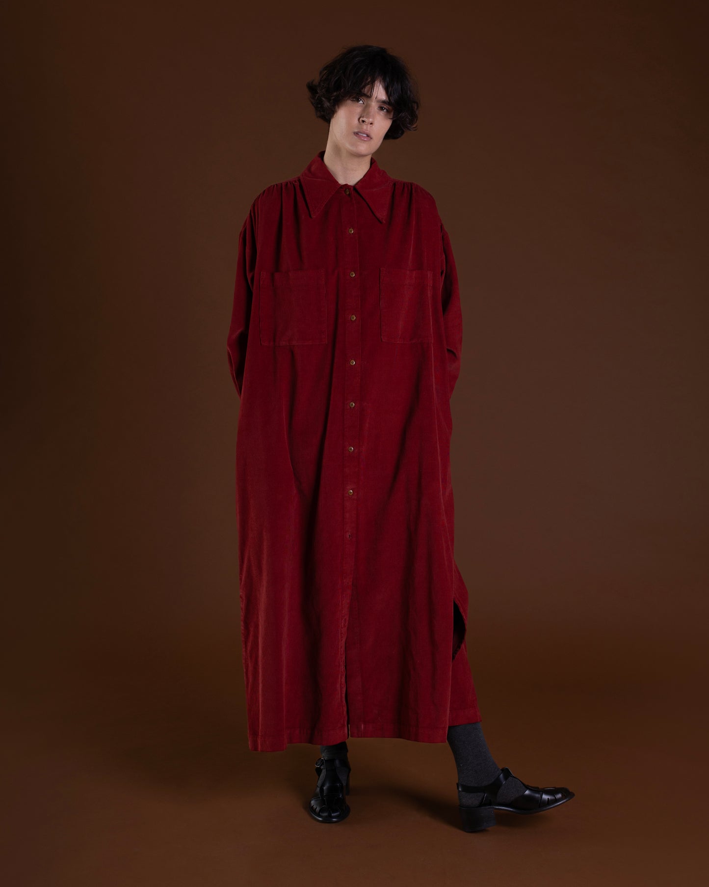 Talia Maxi Dress, Cab Cord