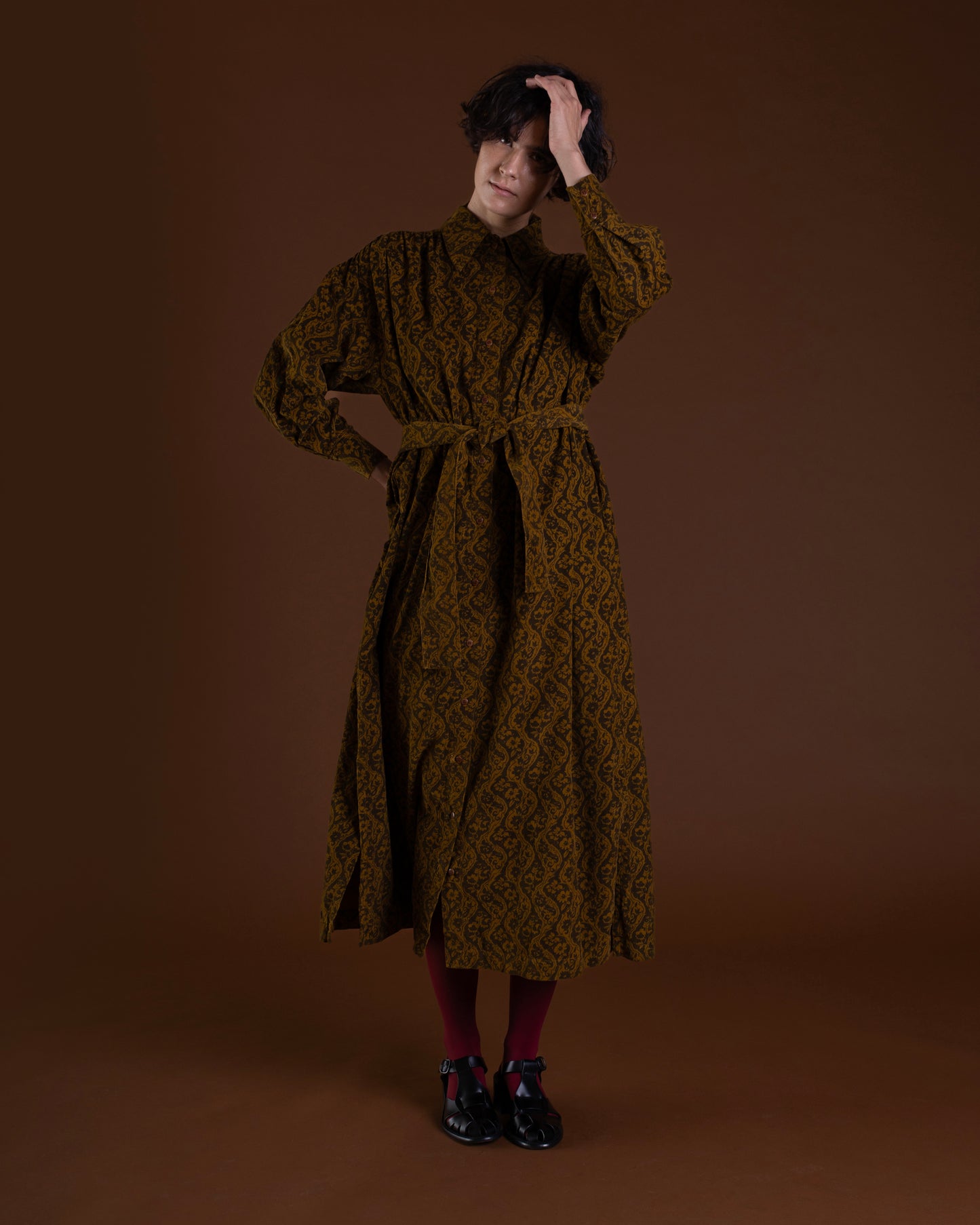 Talia Maxi Dress, Paisley Cord