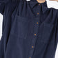 Talia Maxi Dress, Navy Cord