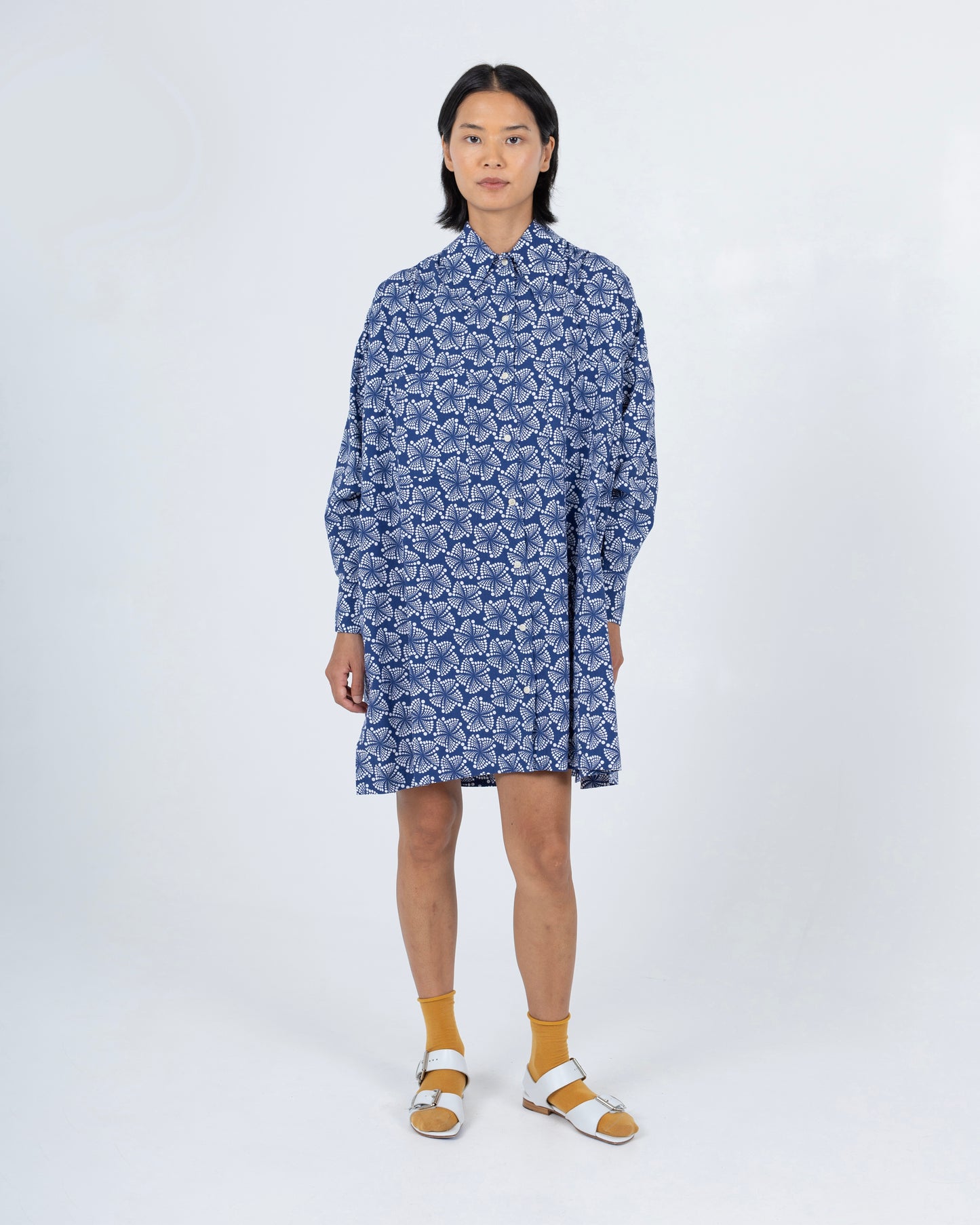 Talia Mini Dress, Mandala Seersucker