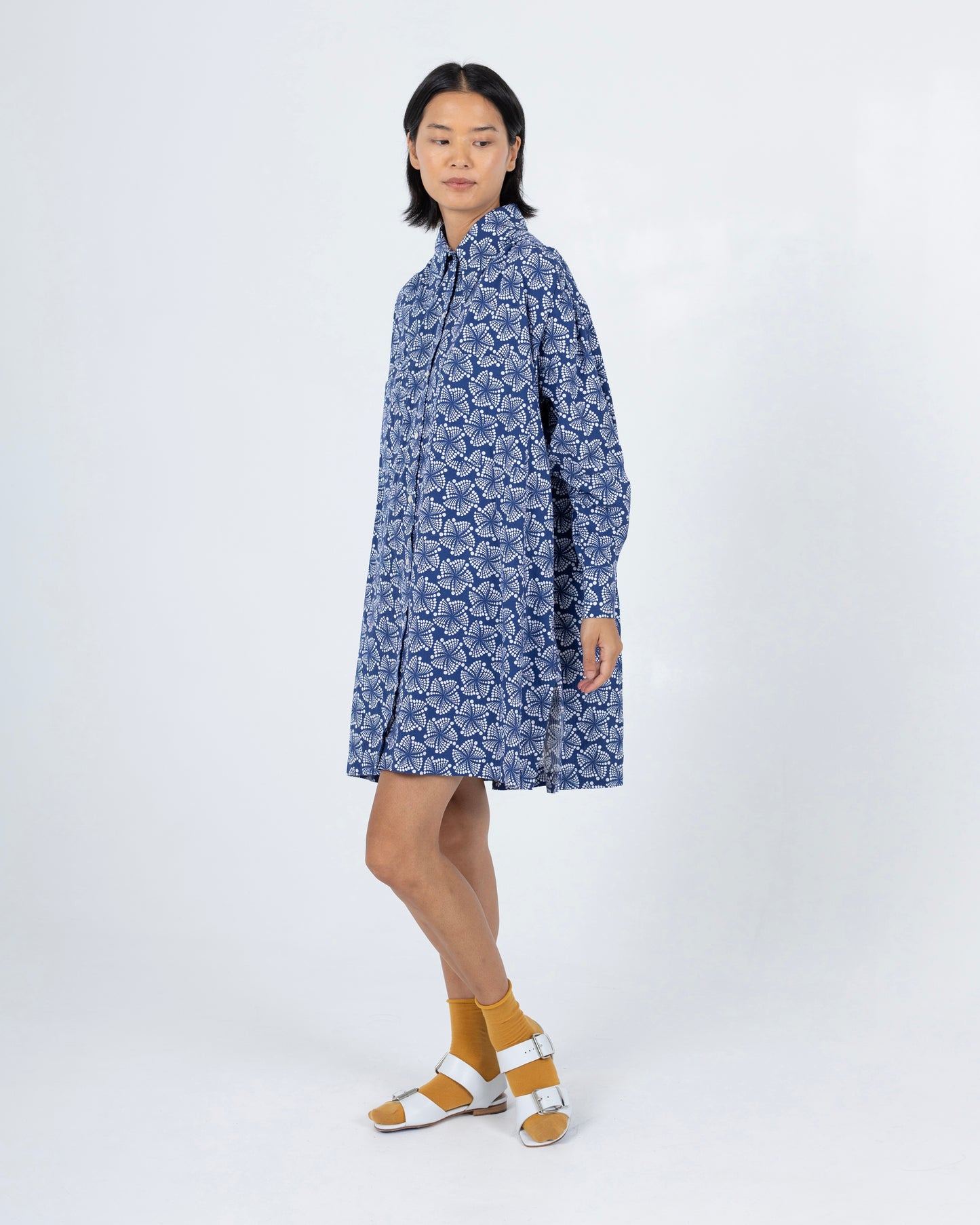 Talia Mini Dress, Mandala Seersucker